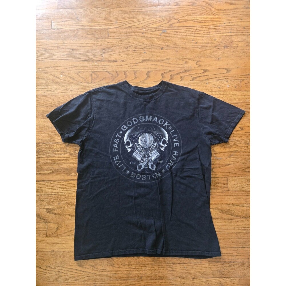 Godsmack When Legends Rise 2018 World Tour Concert Dates Shirt Large Heavy Metal